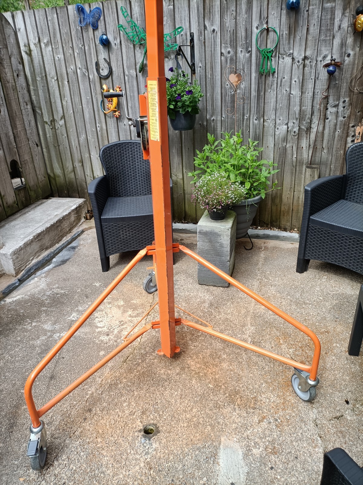 used drywall lift hoist plasterboard panel lifter eBay