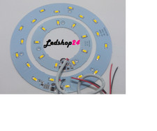 Camper led Plate T9 Circolina 9W+5W Resa 140W DC 12V SMD 5730 Bianco 6000K