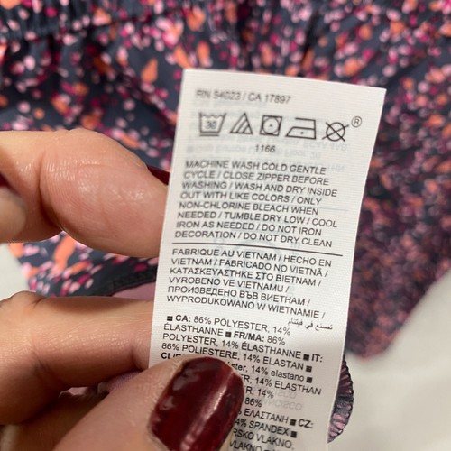 Athleta Romper Shorts Girls L/12 Gray Pink Dot 1 Piece Sleeveless Tank Outfit - Picture 15 of 15