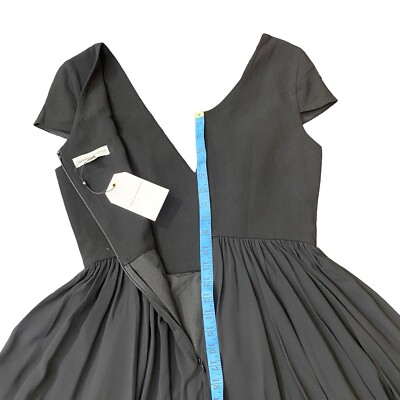 dress the population corey chiffon fit & flare cocktail dress Dress the Population Corey Dress - Green