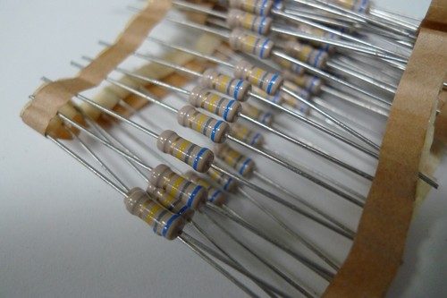 Resistor Metal Film Philips 5% X5 Off Original Vintage Resistors Drop Down Menu - Picture 540 of 657