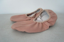 Women's Girls Angelo Luzio Beige Dance Ballet Jazz Shoes Size 5