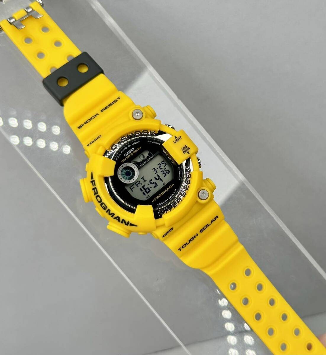 CASIO G-SHOCK GF-8250-9JF Yellow Rubber Solar Digital Watch