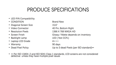 Hp 350 G1 in Notebook-Displays & -Lcd-Displays
