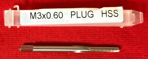 Grifo manual enchufable métrico 3 mm x 0,60 HSS RH A1 122-03060 3 flautas M3 X 0,60 - Imagen 2 de 6