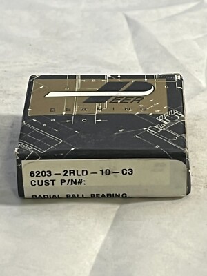 6203-2RLD-10-C3 - PEER BEARING *NEW*