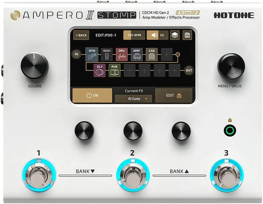 Multi effects pedal on sale without amp modeling