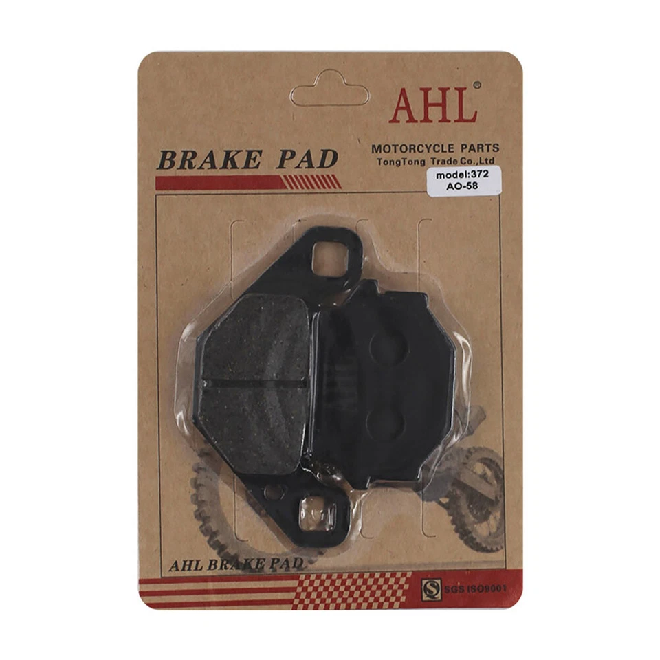 2 Pairs Front & Rear Brake pads For Kawasaki KDX 200 KDX200 1989-1992 - Image 4 of 4