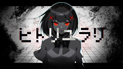 Anime girls digital art artwork monochrome selective Play Gaming Mat Desk