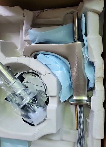 New Kohler 16230-4-BN Margaux Single Control Faucet W Pop-Up Drain Assembly - Picture 9 of 17