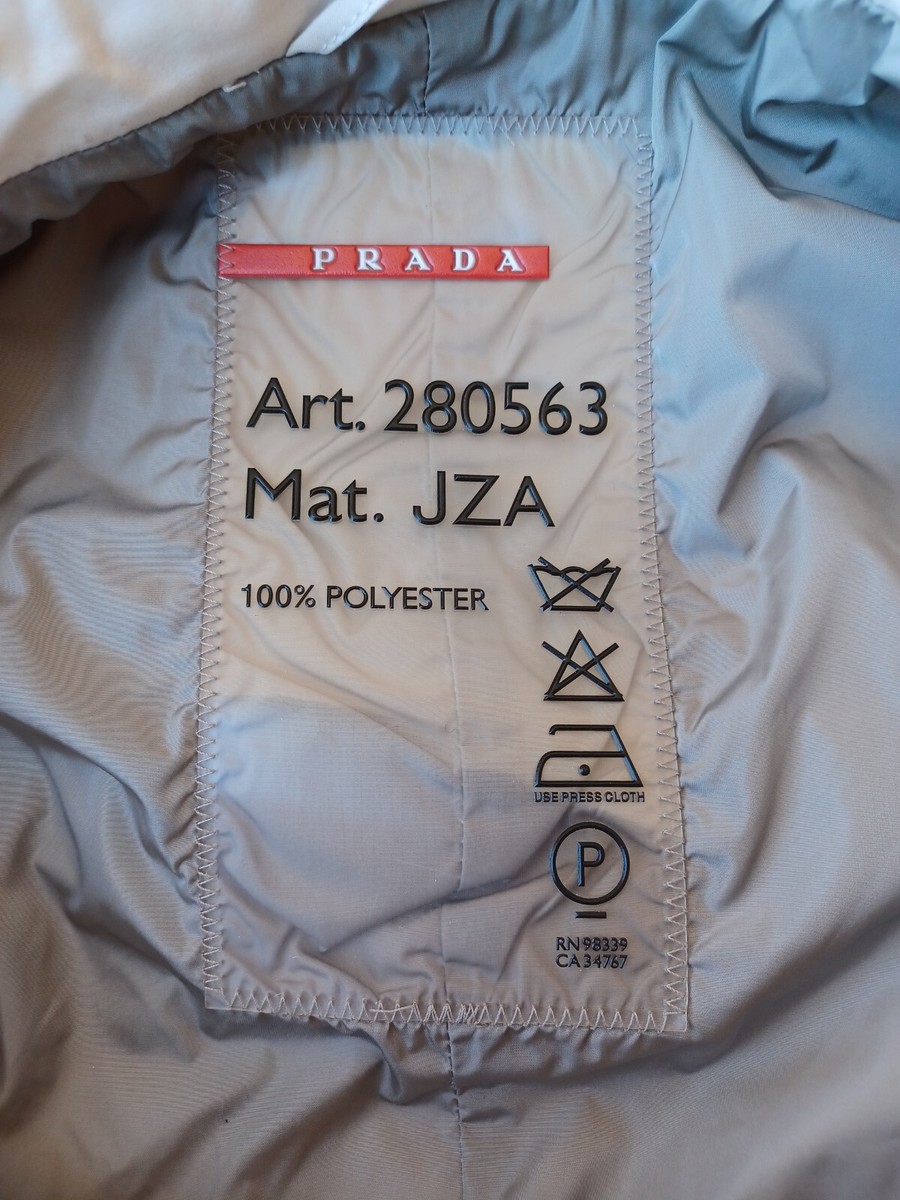 Prada Italy Beige Light Zip Front Jacket 280563 Size 40 | eBay Prada Italy Beige Light Zip Front Jacket 280563 Size 40 | eBay