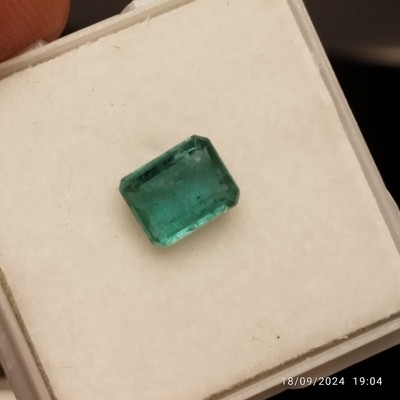  Natürlicher Smaragd Emerald Sambia 1,41Ct