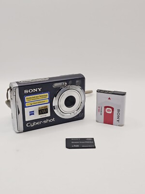 Sony Cyber-Shot Cybershot DSC-W80 7,2 Megapixel funktionsfähig getestet