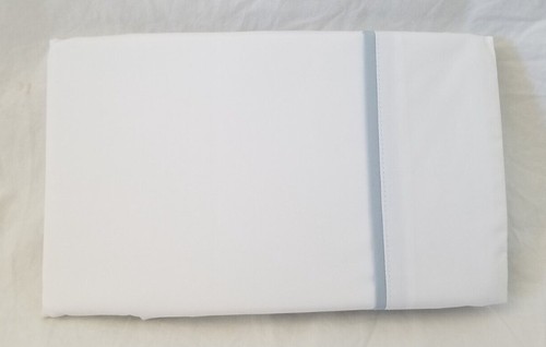 2 Ralph Lauren Palmer Percale Oxford Blue European Shams (1 pair) $260 NIP - Picture 7 of 11