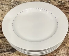 TWO(2) DANSK PORTUGAL BLUE DITTO DINNER PLATES 10 3/4”D EX COND