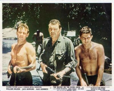 Bridge on The River Kwai beefcake William Holden Jack Hawkins Geoffrey Horne