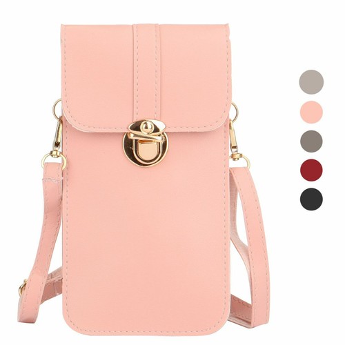 Women Cell Phone Purse Bag Shoulder Strap Touch Screen Cross-Body Pouch Wallets - Picture 11 of 20