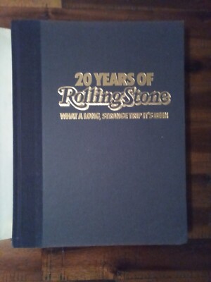 The Rolling Stones 20 Years, What A Long Strange Trip Its Been, 1987, Hardcover