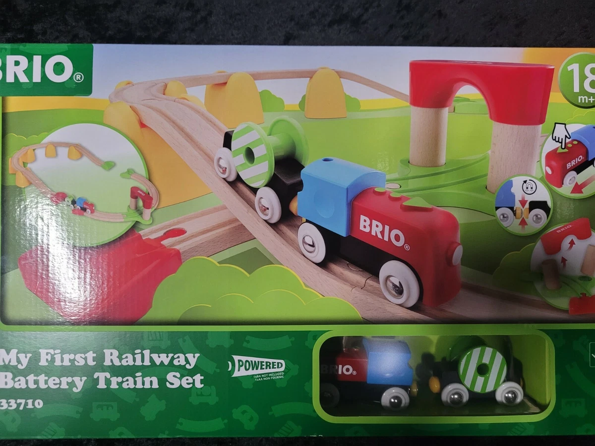 BRIO World Battery-Operated Steaming Train