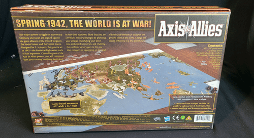 Axis & Allies 1942 Second Edition WWII Strategy War Board Game Complete - Picture 2 of 5