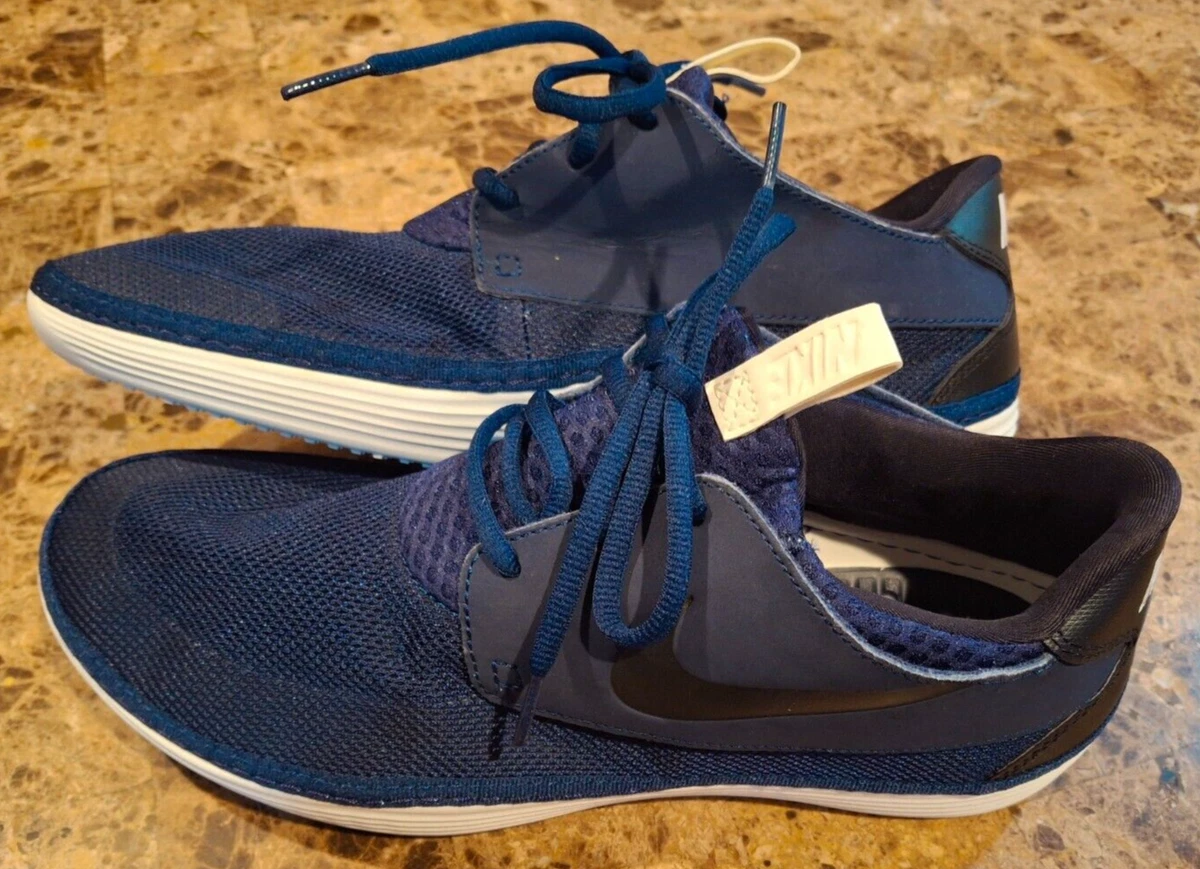 Nike Solarsoft White Lightweight Comfort Lace Sneakers 728857 Men 11 EU 45 Rare Nike Solarsoft Moccasin White for Sale | Authenticity  main image 4