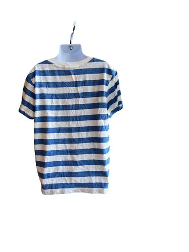 Cat and Jack Boys Blue/White Striped Sz XS 4/5 - Picture 2 of 2