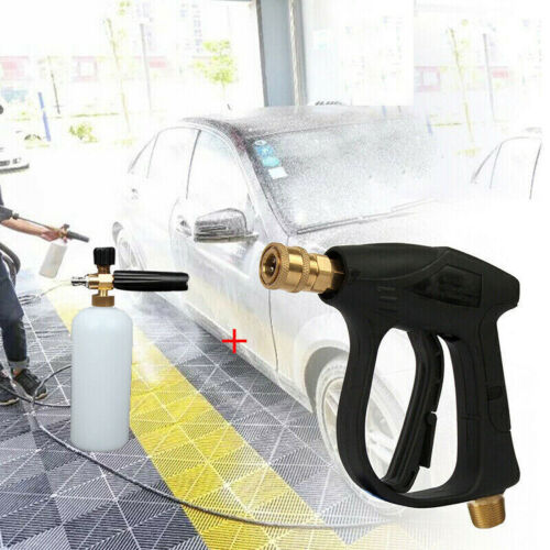 1/4" Snow Foam Lance Cannon Soap Bottle Sprayer Pressure Washer Gun Jet Car Wash - Picture 18 of 27