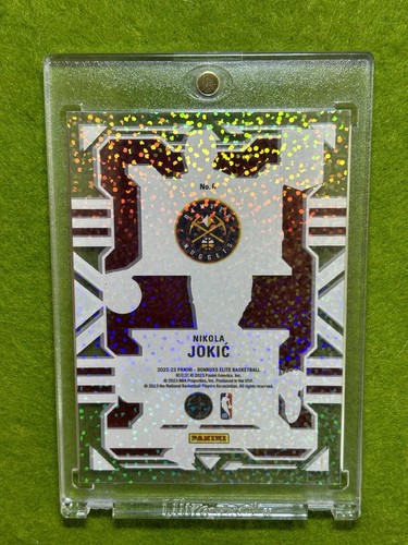 Nikola Jokic WHITE SPARKLE PRIZM Asia Red SSP CLEAR Card 2022-23 Elite CLARITY - Picture 10 of 24