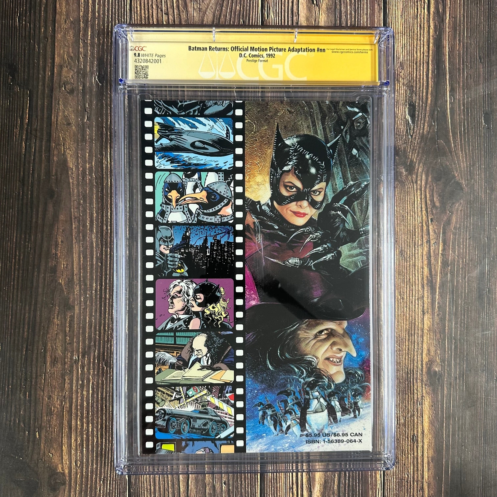 CGC 9.8 Batman Returns: Official Motion Picture Adaptation #nn Prestige Format Variant main image 1