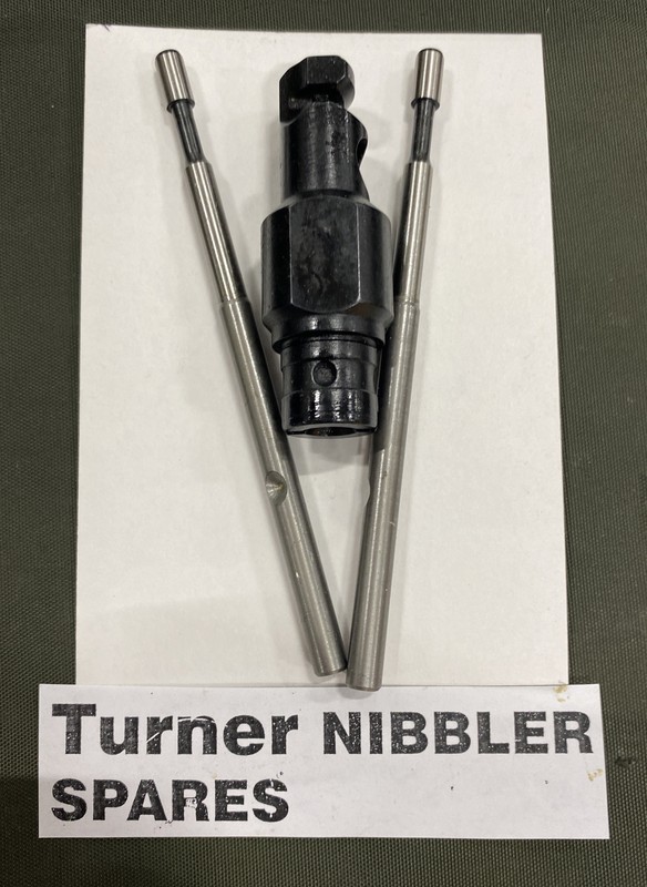 Nibbler New Die Head and Two Cutting Blades for Turner  Sheet Metal Cutter