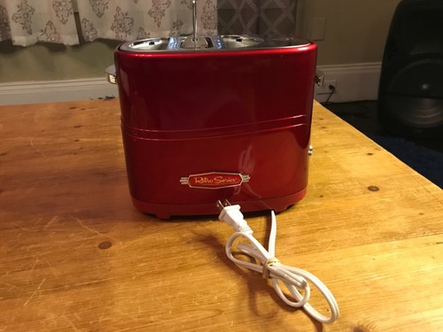 Hot Dog Cooker And Bun Warmer Party Toaster Nostalgia Electrics Retro Red - Picture 19 of 19