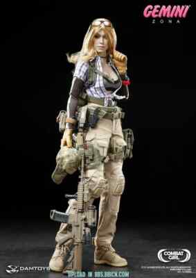 Perfect Damtoys Dcg001 1/6 Combat Girl Series Gemini Zona Action