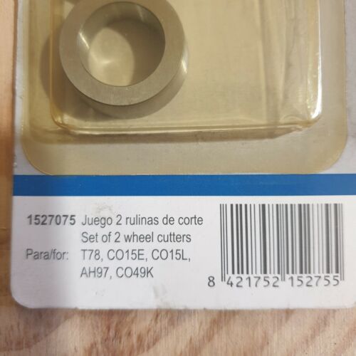 2 Roues à découper pour coupeuse stratifié VIRUTEX - Imagen 2 de 3