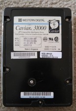 Western Digital Caviar 31000 3.5 IDE 1.1GB Rare - Retro Hardware