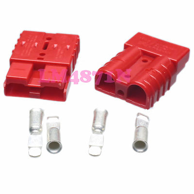 Forklift Battery Power Products AMP 120A Connector dust cover boot cap red