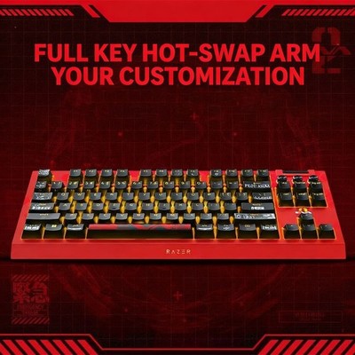 Razer x EVANGELION EVA BlackWidow V4 Wireless Mechanical Gaming