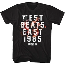Rocky West Beats East Movie Shirt