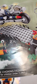 Lego Agents 8632 - Swamp Raid w/ Instructions (Incomplete Set) No Figures