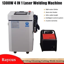 1300W Raycus Laser Welder Cleaning Cutting Machine Handheld Laser Rust Remover