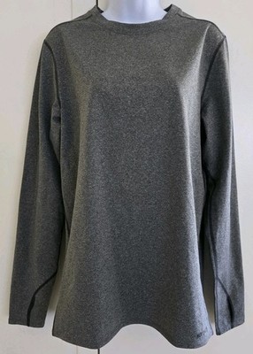 Hot Chillys Micro-Elite Men's Crew Sz Lrg Charcoal Heather, Outdoor Wear, Sports