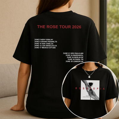 #ad The Rose Rosetopia World Tour 2026 K Pop Band T Shirt Reprint $21.98