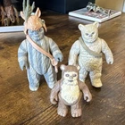 Kenner Star Wars Ewok Action Figures Lot Vintage 1983 Return of the Jedi