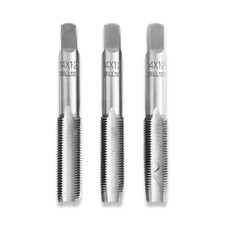 14mm X 1.25 threading taps set of first second plug taps m14 x 1.25 rdgtools