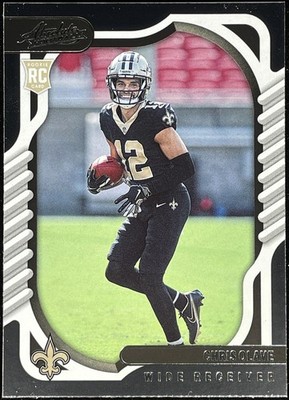 2022 Panini Absolute Chris Olave RC #109 New Orleans Saints