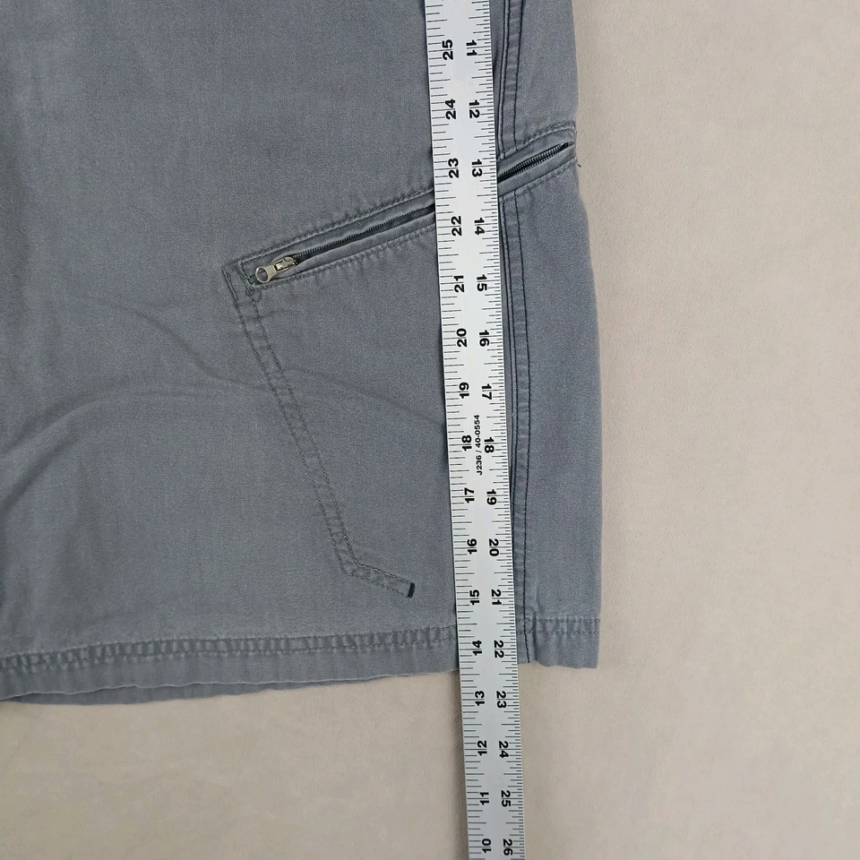 Pantalones Cortos De Colección Gotcha 34x11 Para Hombres Carga Gris Y2K Patinador Grunge Foto 2 de 4