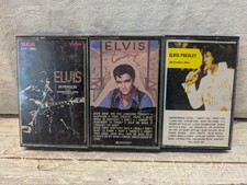 Elvis Presley Cassette Tape Lot of 3 Good Condition