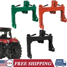 3 Point Quick Hitch for Cat 1 & 2 Tractors with 2" Receiver Hitch 3000 LBS Steel