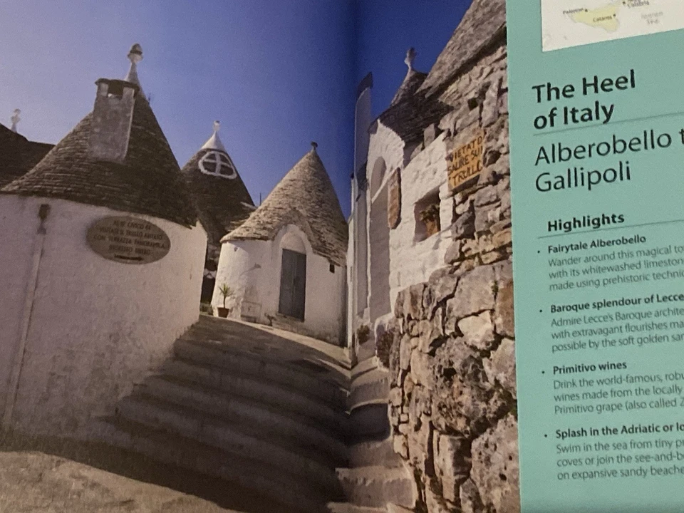 DK Eyewitness Back Roads Italy Travel Guide 25 Scenic Drives & Pull Out Map - Image 4 of 4