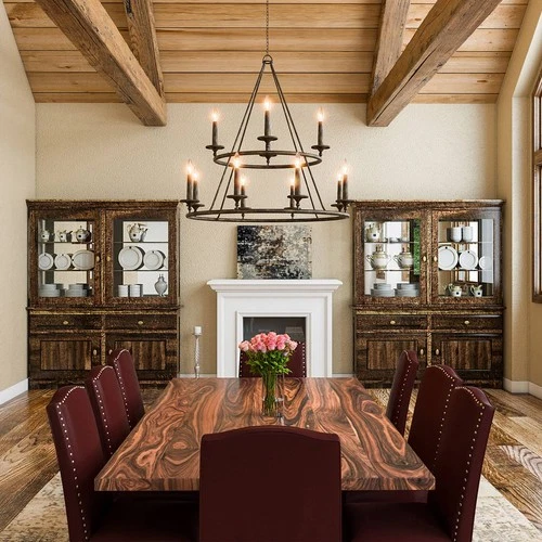 Quoizel Voyager 36" Wide Malaga Chandelier - Picture 5 of 5