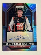 2023 Panini Prizm Racing Cole Custer Silver Prizm Autograph NASCAR #A-CCS